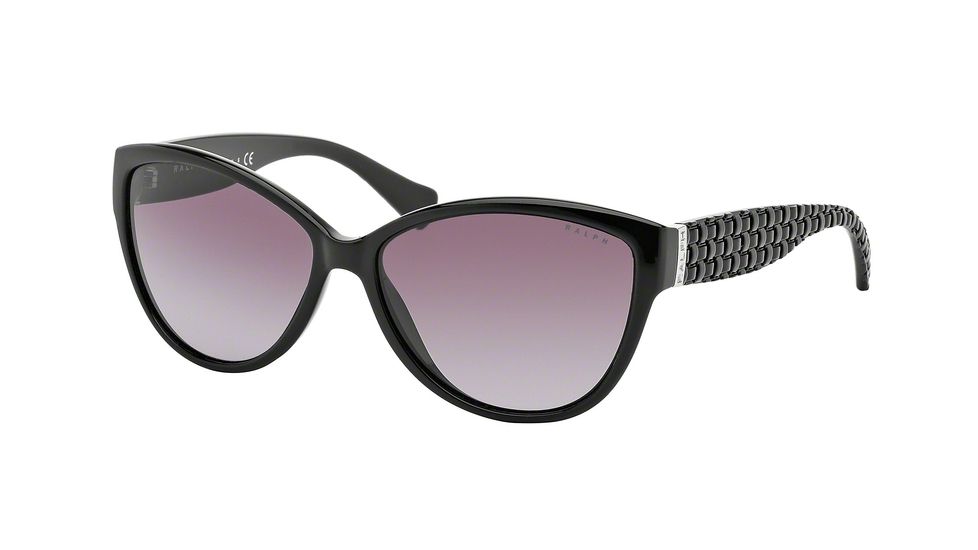 Ralph RA5176 RA5176 Bifocal Prescription Sunglasses RA5176-501-8H-58 - Lens Diameter 58 mm, Frame Color Black