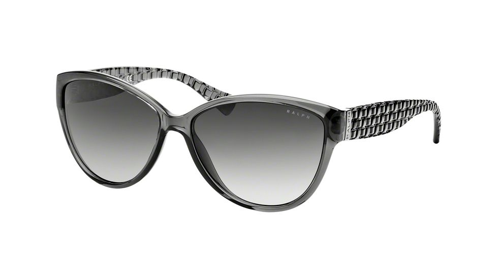 Ralph RA5176 RA5176 Bifocal Prescription Sunglasses RA5176-708-11-58 - Lens Diameter 58 mm, Frame Color Grey Transparent