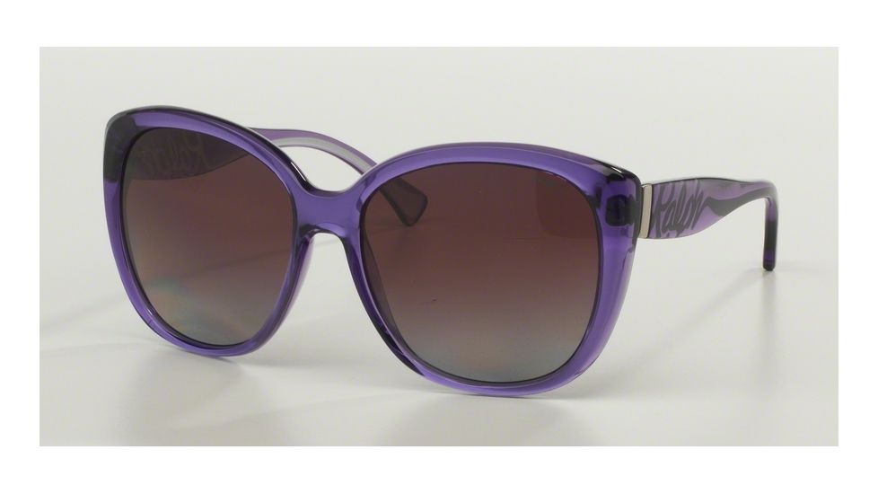 Ralph RA5177 RA5177 Sunglasses 907/62-59 - Purple Gradient Frame, purple gradient polarized Lenses