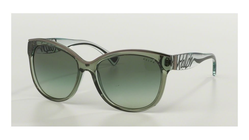 Ralph RA5178 RA5178 Bifocal Prescription Sunglasses RA5178-21318E-56 - Lens Diameter 56 mm, Frame Color Olive Mint Gradient