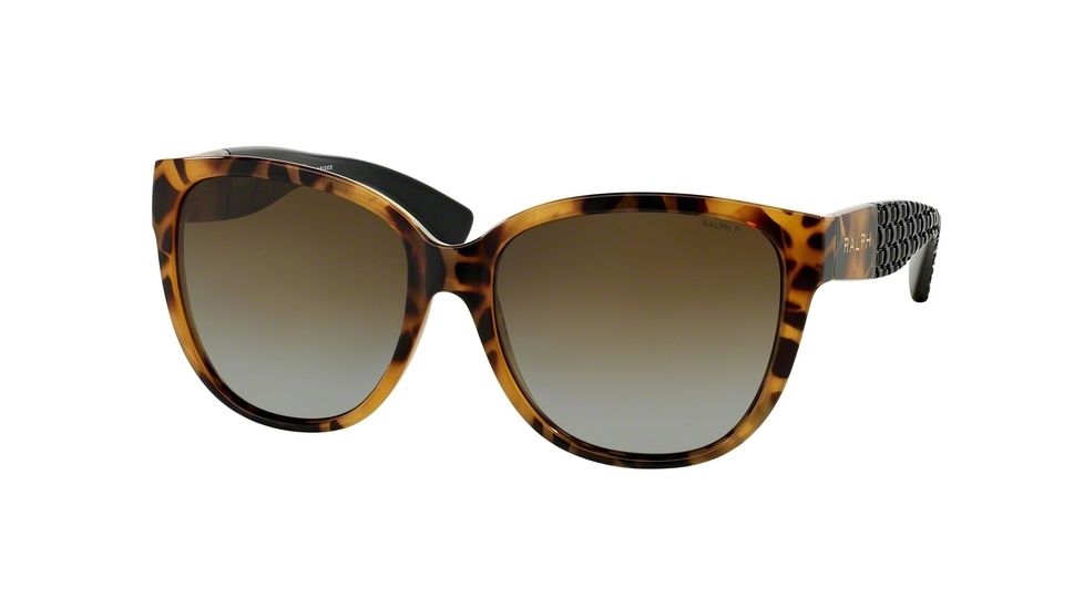 Ralph RA5181 RA5181 Progressive Prescription Sunglasses RA5181-510-T5-57 - Lens Diameter 57 mm, Frame Color Dark Tortoise