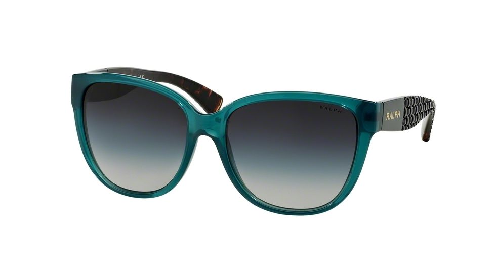 Ralph RA5181 RA5181 Progressive Prescription Sunglasses RA5181-609-11-57 - Lens Diameter 57 mm, Frame Color Turquoise