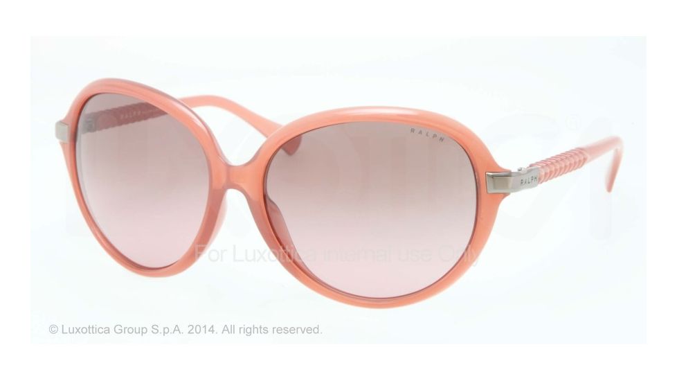 Ralph RA5184 RA5184 Progressive Prescription Sunglasses RA5184-126914-61 - Lens Diameter 61 mm, Frame Color Light Pink