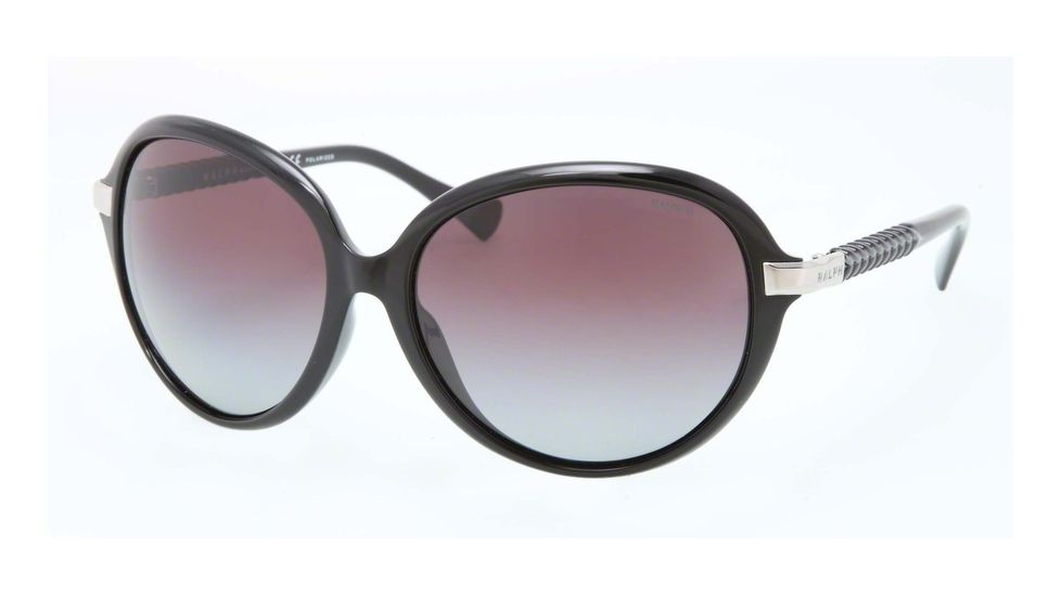 Ralph RA5184 RA5184 Progressive Prescription Sunglasses RA5184-501-62-61 - Lens Diameter 61 mm, Frame Color Black