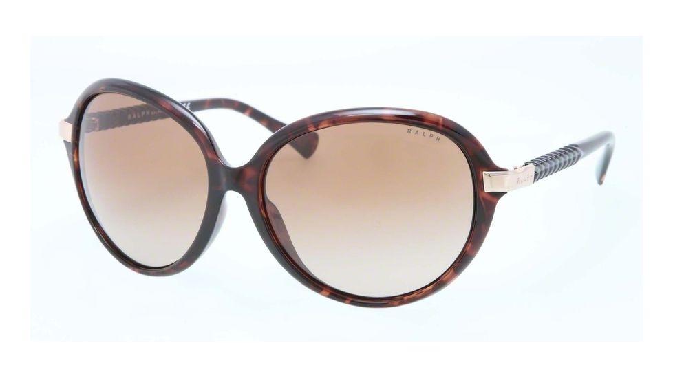 Ralph RA5184 RA5184 Progressive Prescription Sunglasses RA5184-510-13-61 - Lens Diameter 61 mm, Frame Color Dark Tortoise