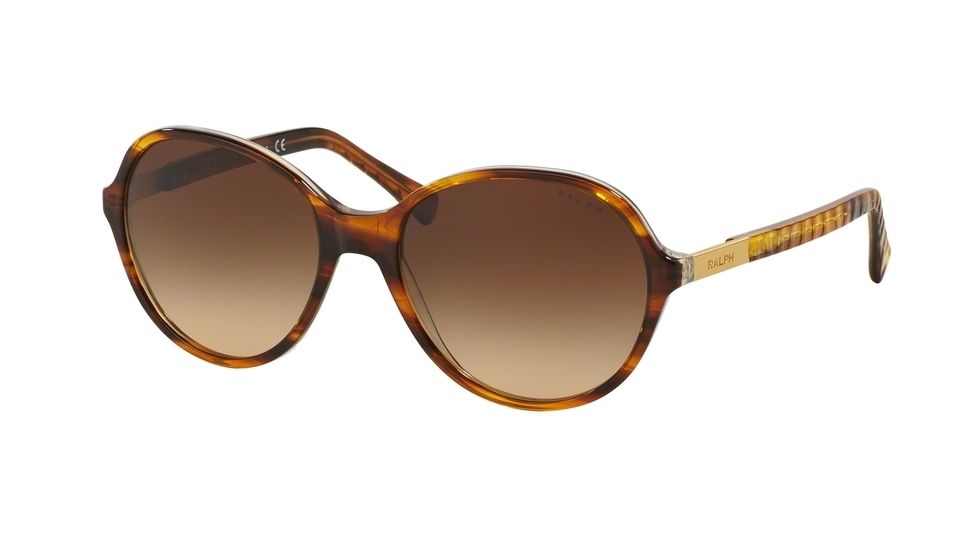 Ralph RA5187 Single Vision Prescription Sunglasses RA5187-131513-57 - Lens Diameter 57 mm, Frame Color Brown Horn