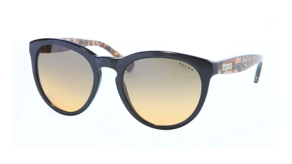 Ralph RA5188 Progressive Prescription Sunglasses RA5188-13434N-54 - Lens Diameter 54 mm, Frame Color Black/orange Tortoise
