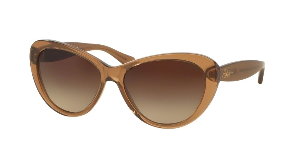 Ralph RA5189 Single Vision Prescription Sunglasses RA5189-102613-56 - Lens Diameter 56 mm, Frame Color Brown
