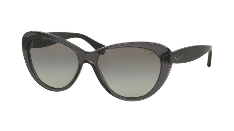 Ralph RA5189 Single Vision Prescription Sunglasses RA5189-138311-56 - Lens Diameter 56 mm, Frame Color Grey/Satin Black