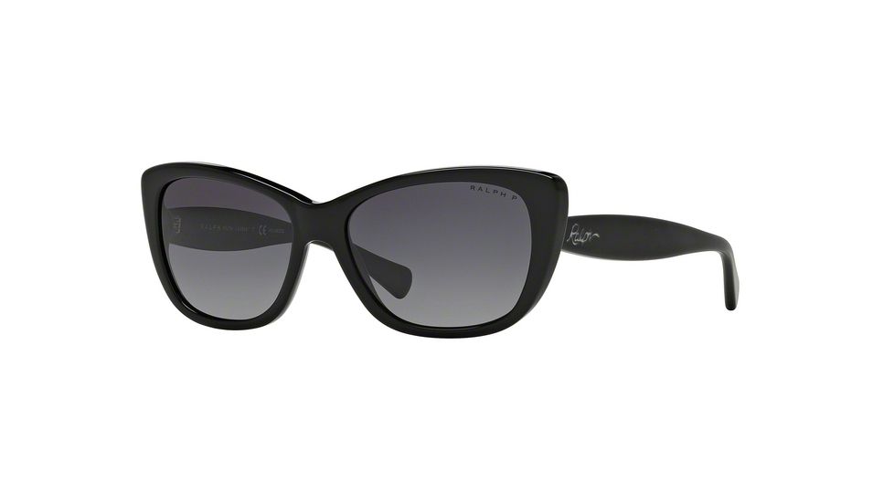 Ralph RA5190 Single Vision Prescription Sunglasses RA5190-1377T3-56 - Lens Diameter 56 mm, Frame Color Black