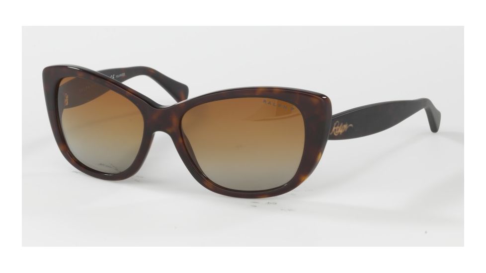 Ralph RA5190 Single Vision Prescription Sunglasses RA5190-1378T5-56 - Lens Diameter 56 mm, Frame Color Dark Tortoise