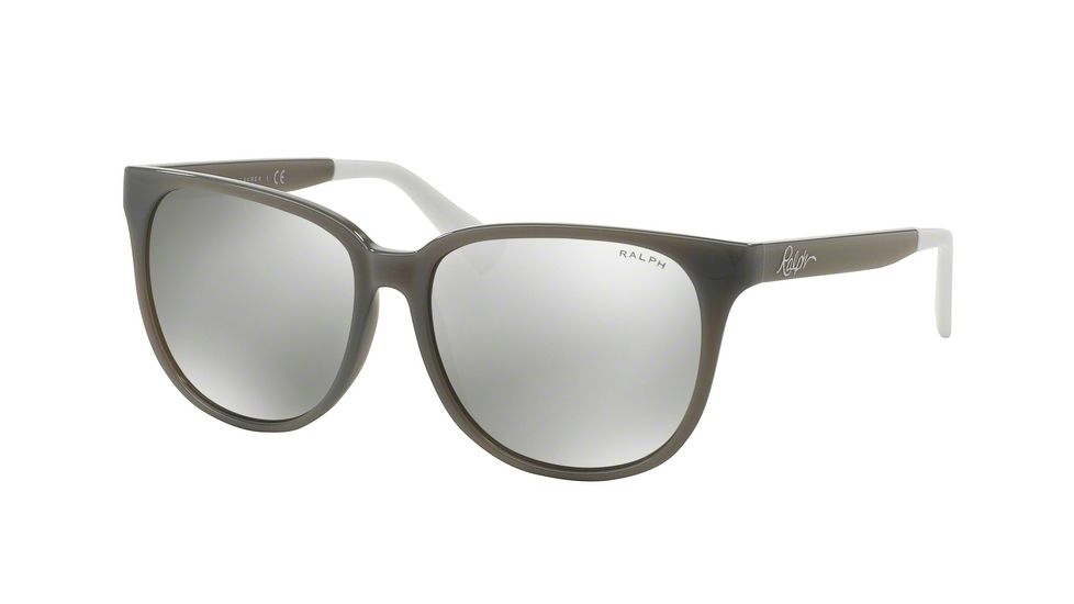 Ralph RA5194 Progressive Prescription Sunglasses RA5194-14226G-57 - Lens Diameter 57 mm, Frame Color Grey
