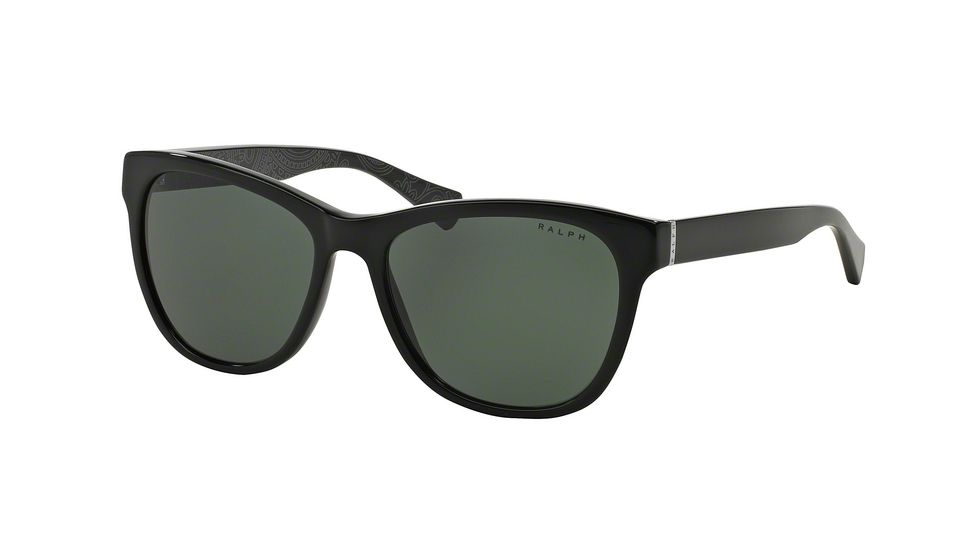 Ralph RA5196 Bifocal Prescription Sunglasses RA5196-142371-54 - Lens Diameter 54 mm, Frame Color Black/black Bandana
