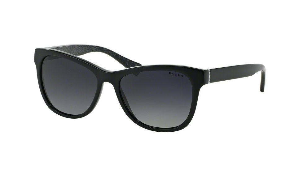 Ralph RA5196 Bifocal Prescription Sunglasses RA5196-1423T3-54 - Lens Diameter 54 mm, Frame Color Black/black Bandana