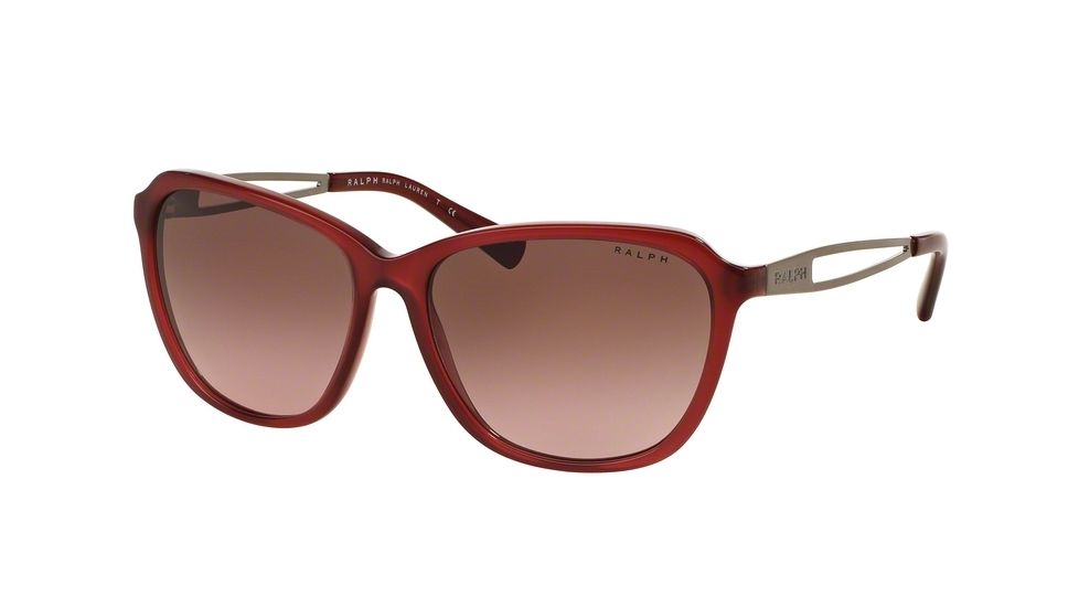 Ralph RA5199 Progressive Prescription Sunglasses RA5199-145314-57 - Lens Diameter 57 mm, Frame Color Berry/blush
