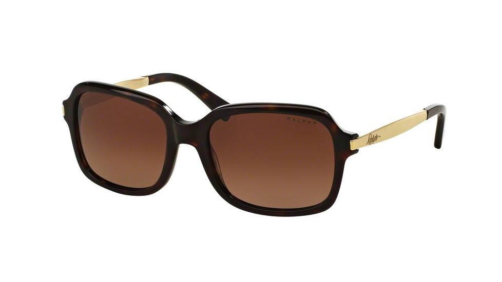 Ralph RA5202 Progressive Prescription Sunglasses RA5202-1452T5-55 - Lens Diameter 55 mm, Frame Color Tortoise/Gold