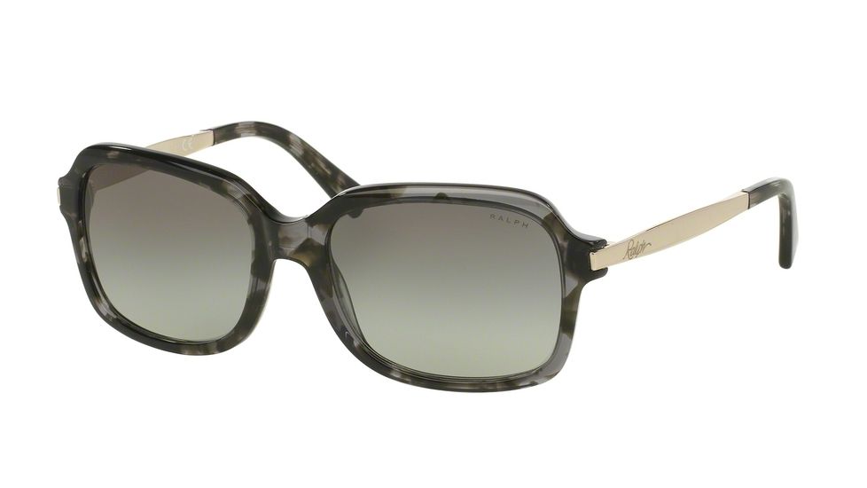 Ralph RA5202 Progressive Prescription Sunglasses RA5202-145811-55 - Lens Diameter 55 mm, Frame Color Grey Tortoise/silver