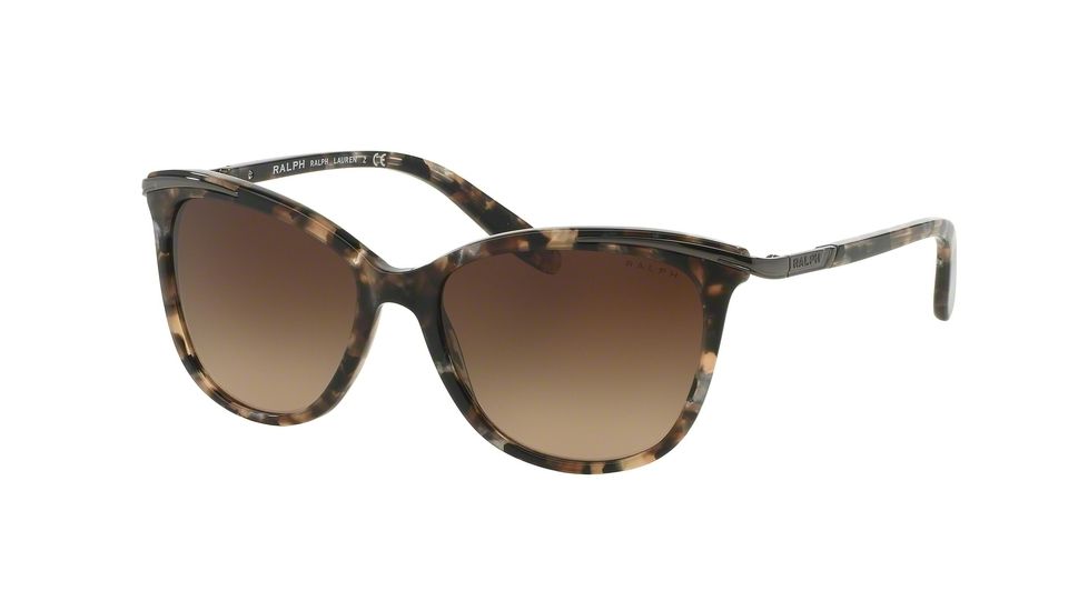 Ralph RA5203 Progressive Prescription Sunglasses RA5203-146213-54 - Lens Diameter 54 mm, Frame Color Brown Marble