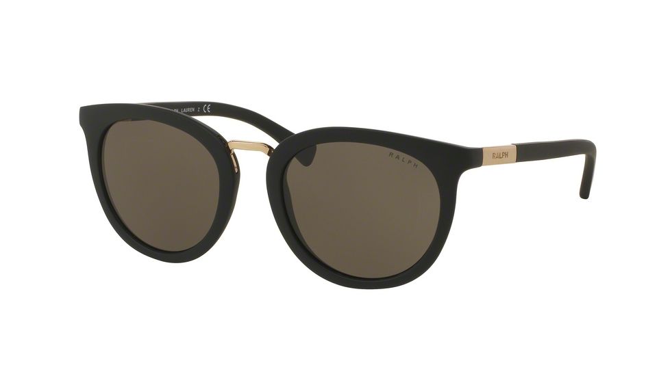 Ralph RA5207 Bifocal Prescription Sunglasses RA5207-105873-52 - Lens Diameter 52 mm, Frame Color Matte Black