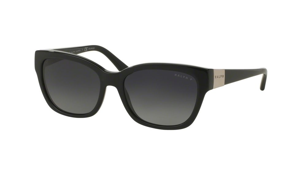 Ralph RA5208 Single Vision Prescription Sunglasses RA5208-1377T3-55 - Lens Diameter 55 mm, Frame Color Black