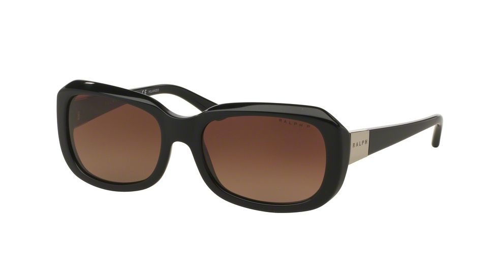 Ralph RA5209 Bifocal Prescription Sunglasses RA5209-1377T5-56 - Lens Diameter 56 mm, Frame Color Black