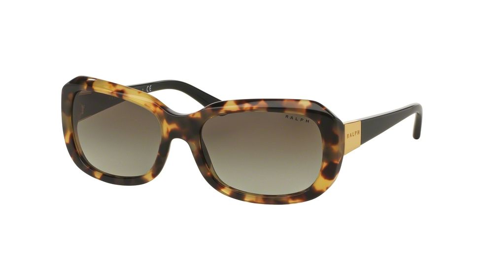 Ralph RA5209 Bifocal Prescription Sunglasses RA5209-15048E-56 - Lens Diameter 56 mm, Frame Color Tokyo Tortoise/Black