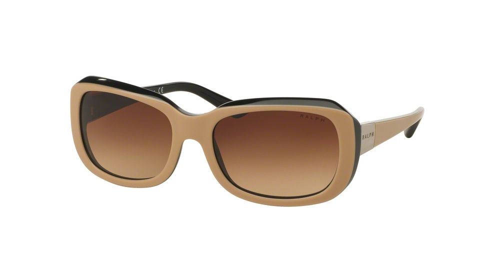 Ralph RA5209 Bifocal Prescription Sunglasses RA5209-150913-56 - Lens Diameter 56 mm, Frame Color Taupe/Black
