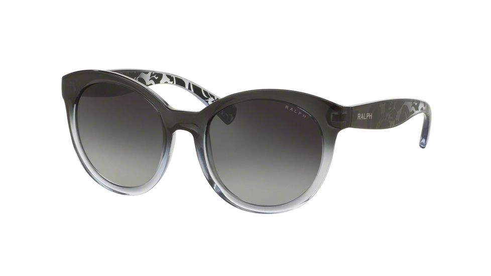 Ralph RA5211 Progressive Prescription Sunglasses RA5211-151111-53 - Lens Diameter 53 mm, Frame Color Black Gradient