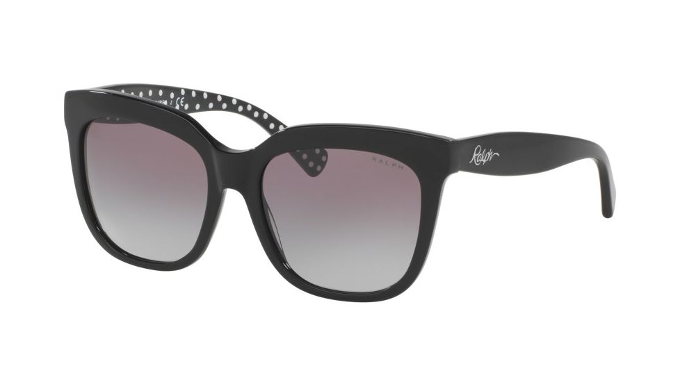 Ralph RA5213 Sunglasses 137711-55 - Black Frame, Grey Gradient Lenses