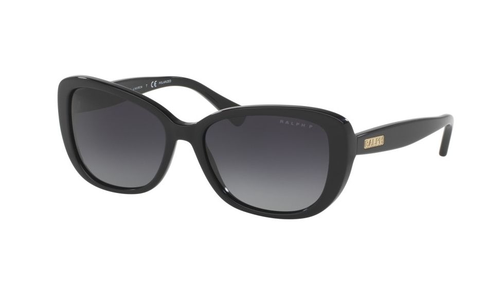 Ralph RA5215 Single Vision Prescription Sunglasses RA5215-1377T3-57 - Lens Diameter 57 mm, Frame Color Black