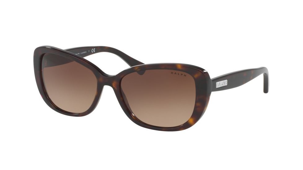 Ralph RA5215 Single Vision Prescription Sunglasses RA5215-137813-57 - Lens Diameter 57 mm, Frame Color Dark Tortoise