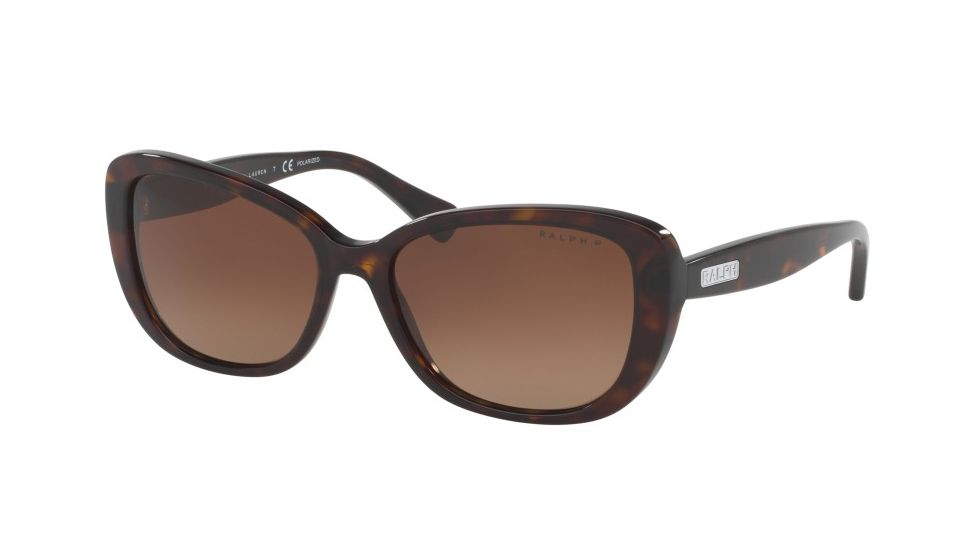 Ralph RA5215 Single Vision Prescription Sunglasses RA5215-1378T5-57 - Lens Diameter 57 mm, Frame Color Dark Tortoise