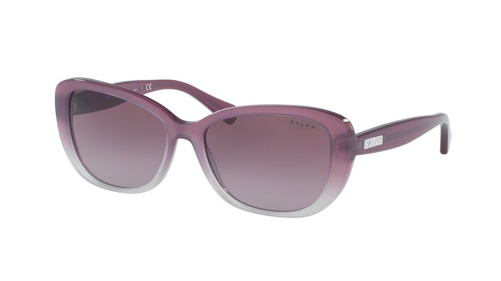 Ralph RA5215 Single Vision Prescription Sunglasses RA5215-31678H-57 - Lens Diameter 57 mm, Frame Color Purple Gradient/purple