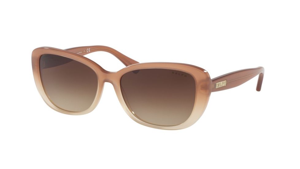 Ralph RA5215 Single Vision Prescription Sunglasses RA5215-316813-57 - Lens Diameter 57 mm, Frame Color Beige Gradient/beige