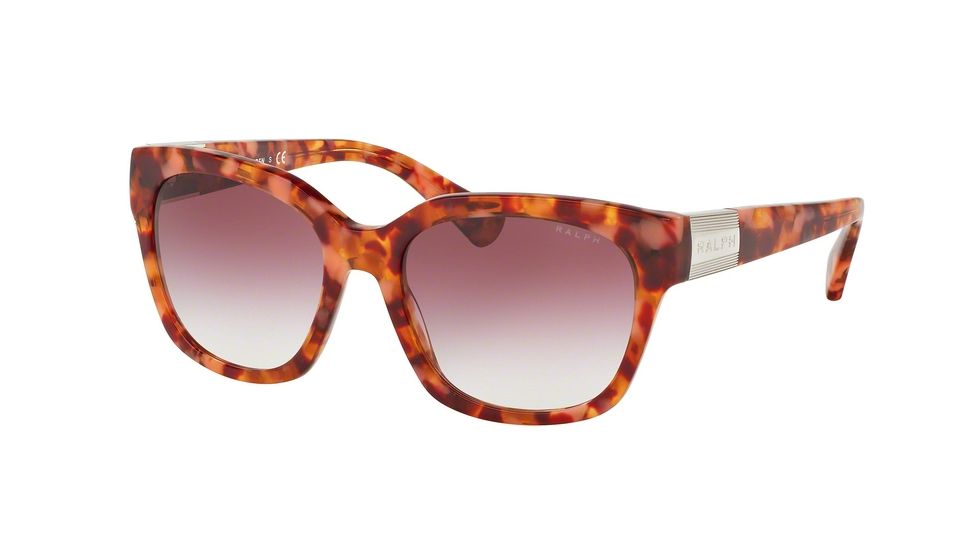 Ralph RA5221 Single Vision Prescription Sunglasses RA5221-15878H-54 - Lens Diameter 54 mm, Frame Color Rose Tortoise