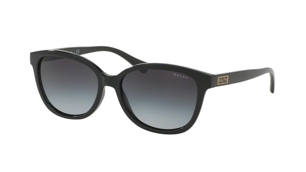 Ralph RA5222 Single Vision Prescription Sunglasses RA5222-13778G-56 - Lens Diameter 56 mm, Frame Color Black