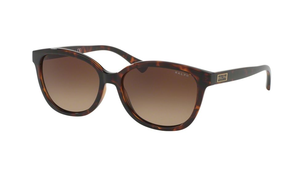 Ralph RA5222 Single Vision Prescription Sunglasses RA5222-137813-56 - Lens Diameter 56 mm, Frame Color Dark Tortoise