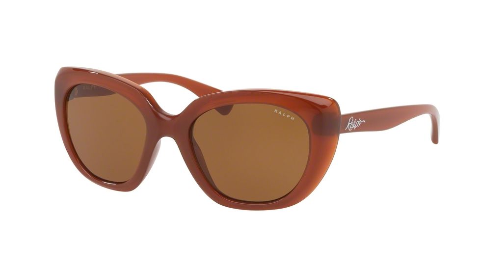 Ralph RA5228 Bifocal Prescription Sunglasses RA5228-164573-54 - Lens Diameter 54 mm, Frame Color Amber