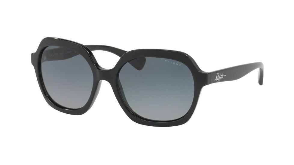 Ralph RA5229 Progressive Prescription Sunglasses RA5229-13774U-57 - Lens Diameter 57 mm, Frame Color Black