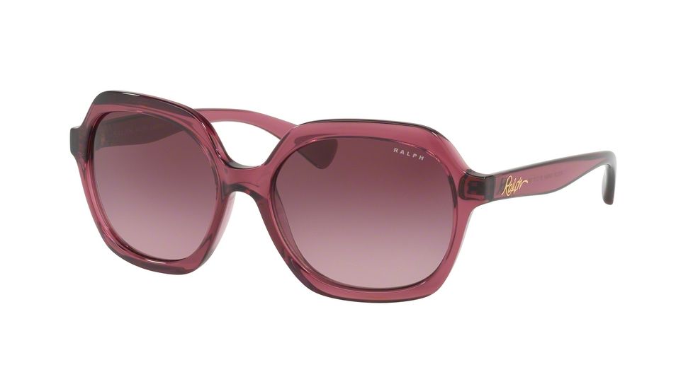 Ralph RA5229 Progressive Prescription Sunglasses RA5229-16408H-57 - Lens Diameter 57 mm, Frame Color Violet