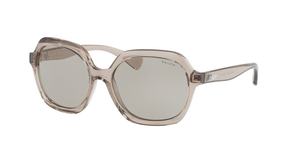 Ralph RA5229 Progressive Prescription Sunglasses RA5229-16413-57 - Lens Diameter 57 mm, Frame Color Light Beige