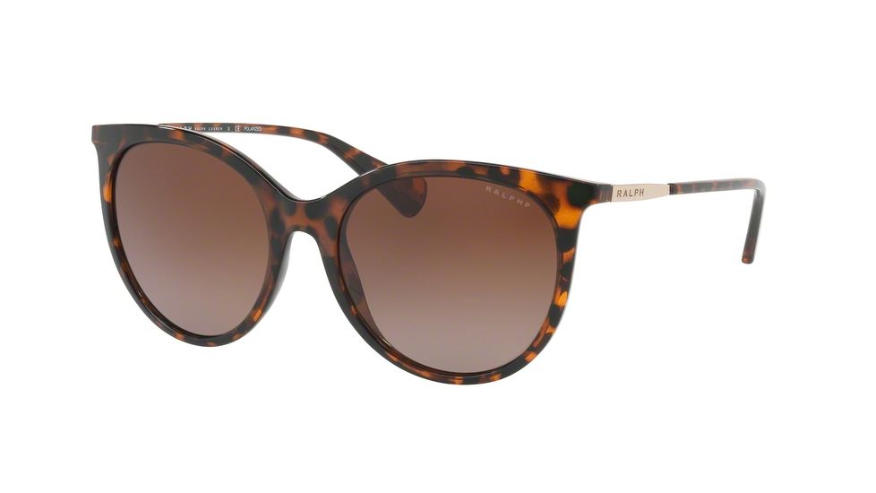 Ralph RA5232 Bifocal Prescription Sunglasses, 56mm, Dark Tortoise, RA5232-1378T5-56-BI