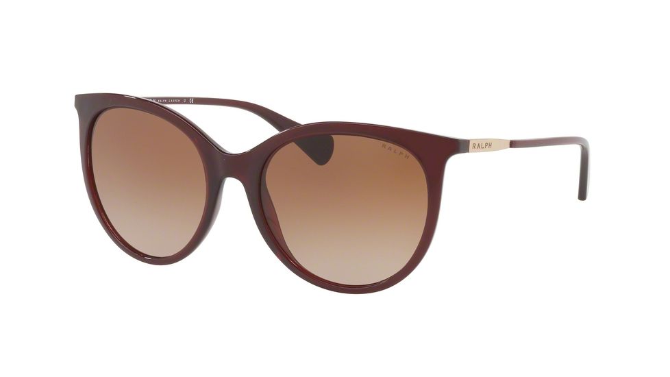 Ralph RA5232 Bifocal Prescription Sunglasses RA5232-167413-56 - Lens Diameter 56 mm, Frame Color Burgundy