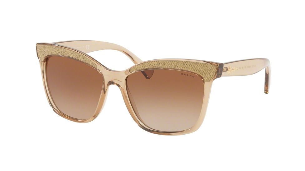 Ralph RA5235 Single Vision Prescription Sunglasses RA5235-168813-56 - Lens Diameter 56 mm, Frame Color Beige