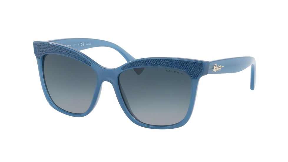 Ralph RA5235 Single Vision Prescription Sunglasses RA5235-16904U-56 - Lens Diameter 56 mm, Frame Color Blue