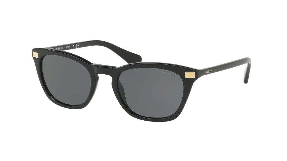 Ralph RA5236 Single Vision Prescription Sunglasses RA5236-137787-51 - Lens Diameter 51 mm, Frame Color Black