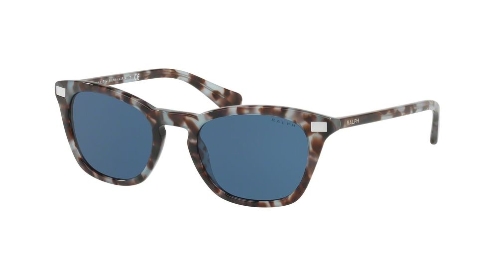 Ralph RA5236 Single Vision Prescription Sunglasses RA5236-169280-51 - Lens Diameter 51 mm, Frame Color Blue Tortoise