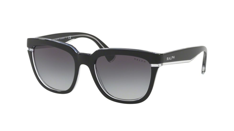 Ralph RA5237 Bifocal Prescription Sunglasses RA5237-169511-53 - Lens Diameter 53 mm, Frame Color Black Crystal