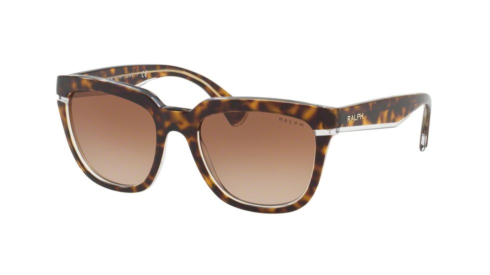 Ralph RA5237 Bifocal Prescription Sunglasses, 53mm, Tortoise / Crystal, RA5237-169913-53-BI