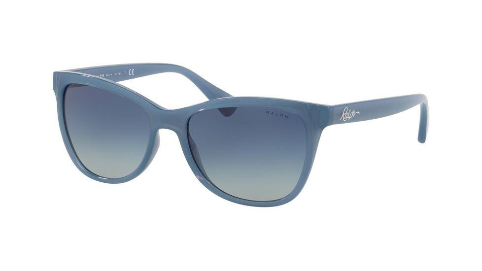 Ralph RA5244 Prescription Sunglasses RA5244-57144L-55 - Lens Diameter 55 mm, Frame Color Opal Blue